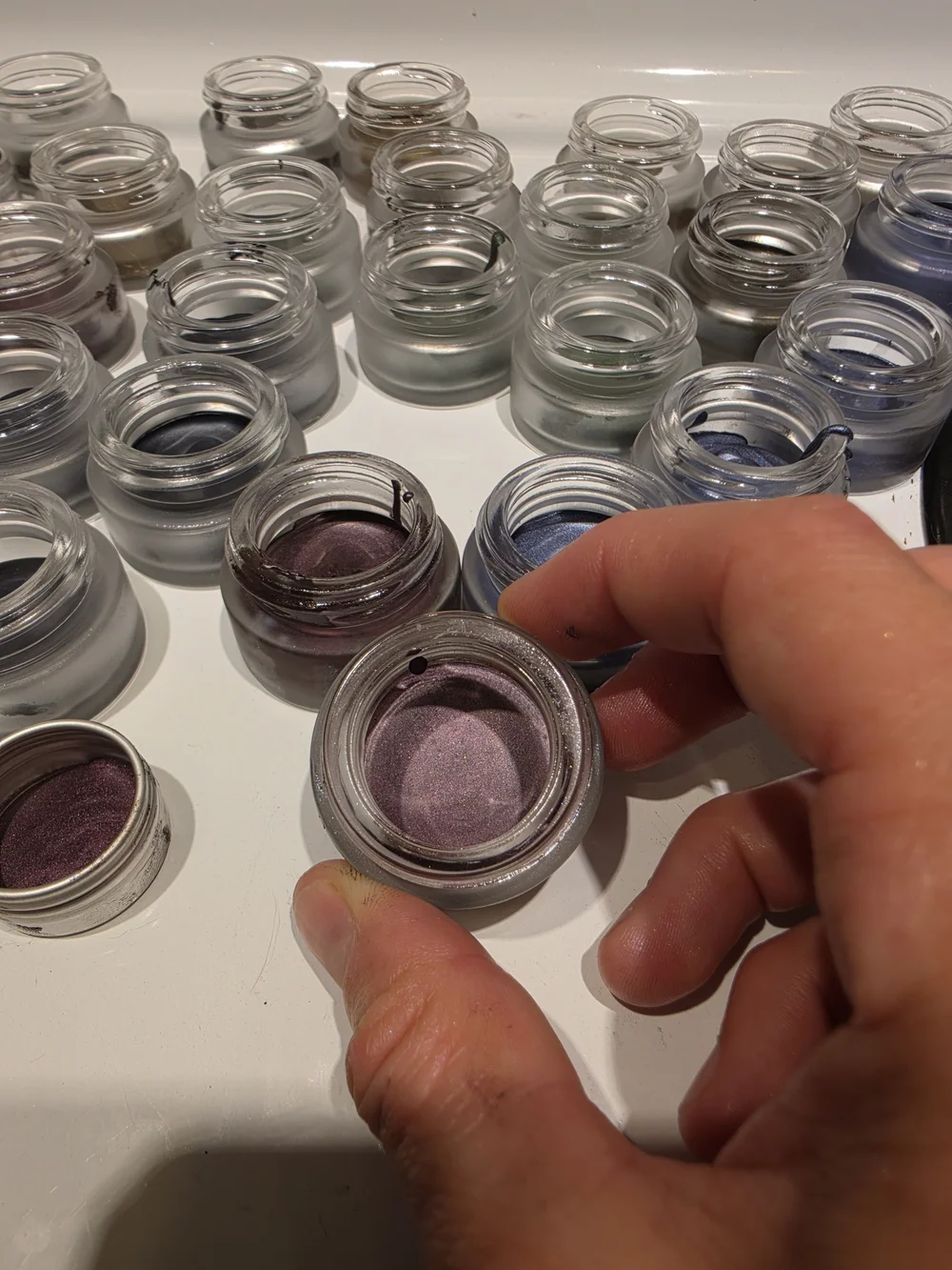 Plastic Free Shimmery Cream Eyeshadow Made With Organic Ingredients